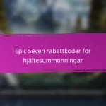 Epic Seven Rabattkoder För Leifs